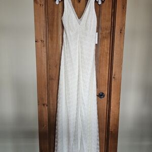 Watters Cream Maxi Dress